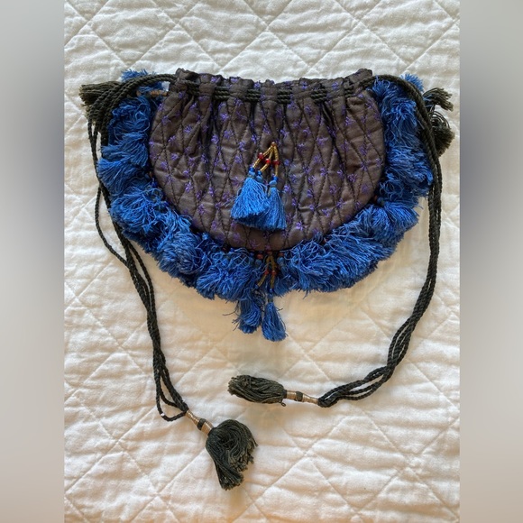 Vintage Fabric Pouch/Purse - Picture 4 of 9